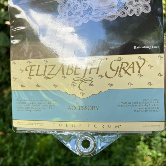 Vintage Battenburg Lace Lace Dresser Table Runner Coffee Table Elizabeth Gray - Picture 9 of 15